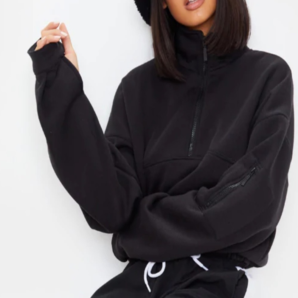 Zip up sweatshirt